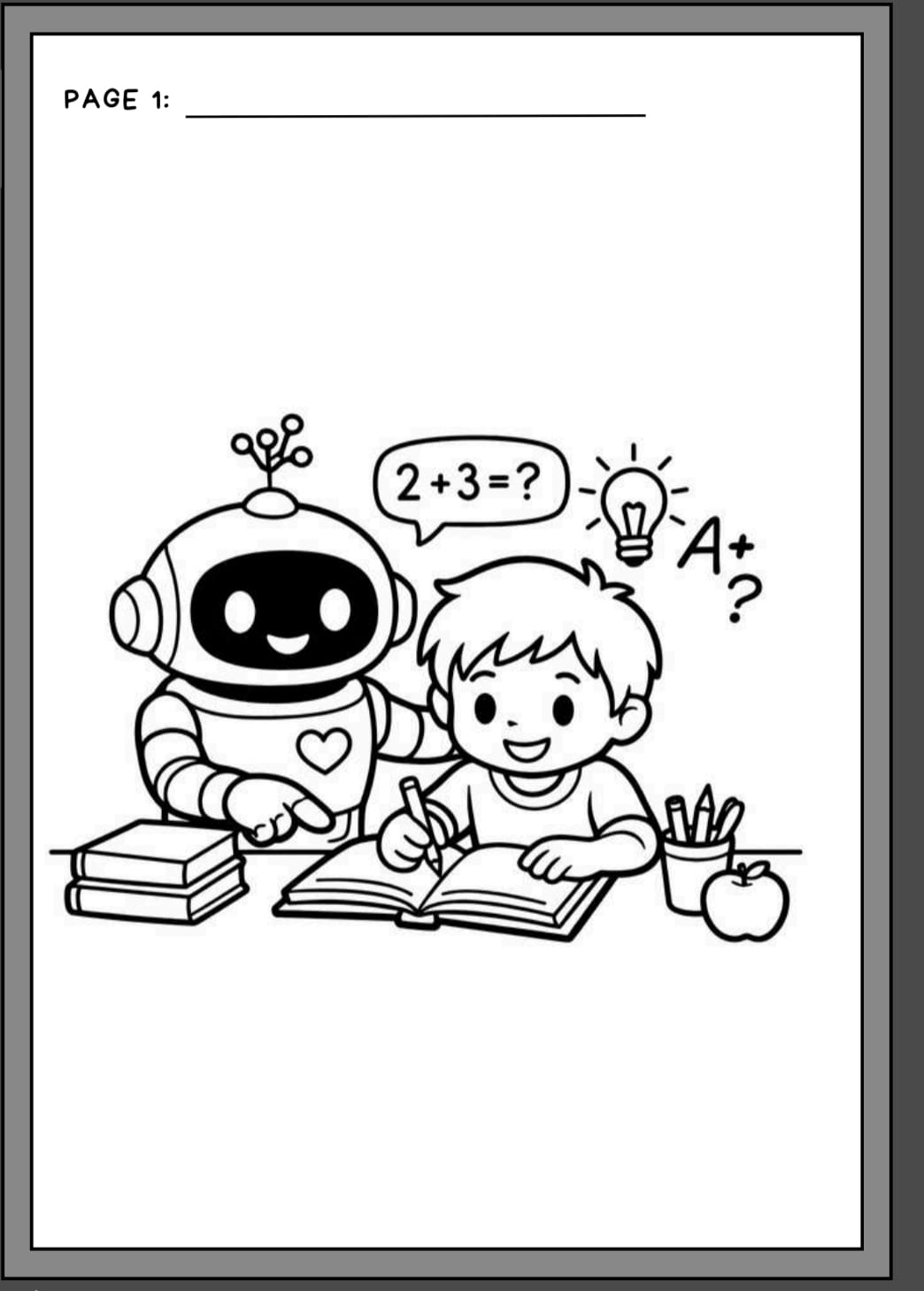 عالم الروبوتات والذكاء الاصطناعي للأطفال